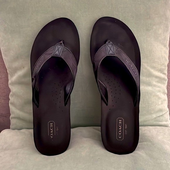 Coach Shoes Coach Wedge Flip Flops Poshmark